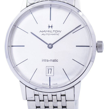 Hamilton Intra-Matic Automatic Silver Dial H38455151 Men's Watch