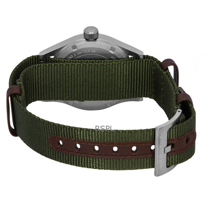 Hamilton Khaki Field Textile Strap White Dial Quartz H69401910 Unisex Watch