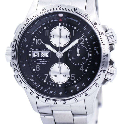 Hamilton Khaki X-Wind Automatic Chronograph H77616133 Men's Watch