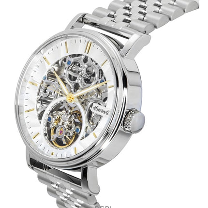 Ingersoll The Charles Stainless Steel Silver Skeleton Dial Automatic I05803B Men's Watch