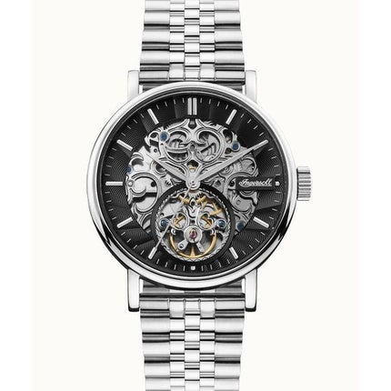 Ingersoll The Charles Stainless Steel Black Skeleton Dial Automatic I05804B Men's Watch