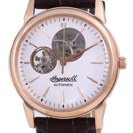 Ingersoll The New Haven Open Heart Leather Automatic I07301 Men's Watch