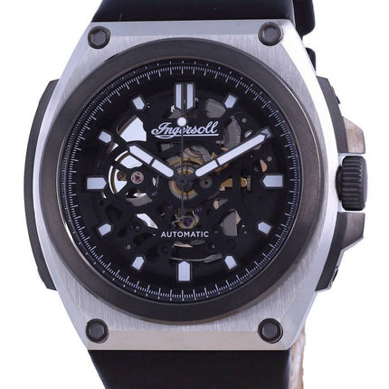Ingersoll The Motion Skeleton Dial Leather Automatic I11702 Men's Watch