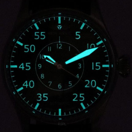 Iron Annie Cockpit Flight Control Black Dial Automatic 51562 Mens Watch