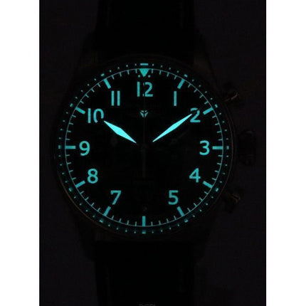Iron Annie Flight Control Chronograph Black Dial Quartz 51862 Mens Watch