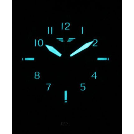 Iron Annie D-Aqui 1932 Leather Strap Black Dial Automatic 56622 100M Men's Watch