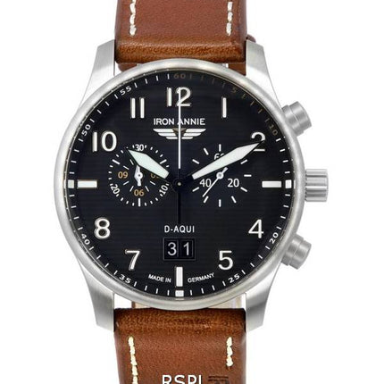 Iron Annie D-Aqui Chronograph Black Dial Quartz 56862 Mens Watch