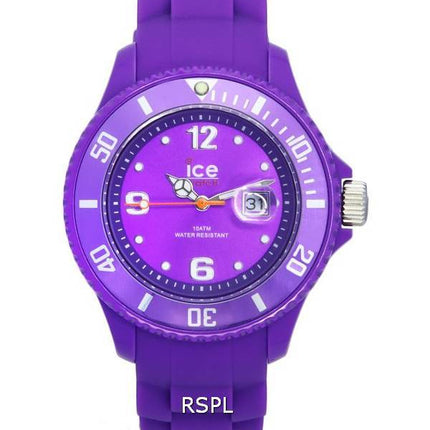 Ice Forever Silicon Strap Purple Dial Quartz 005104 100M Women's Watch