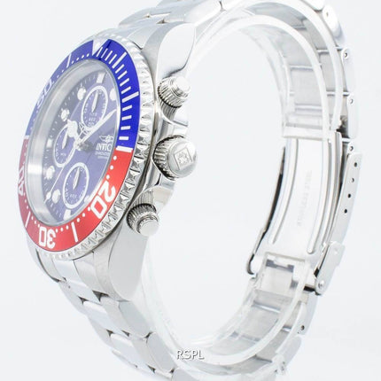 Invicta Pro Diver Chronograph 200M Blue Dial 1771 Men's Watch