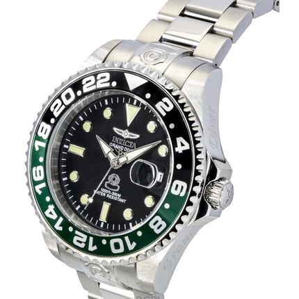 Invicta Pro Diver Stainless Steel Black Dial Quartz Diver's 21866 300M Men's Watch
