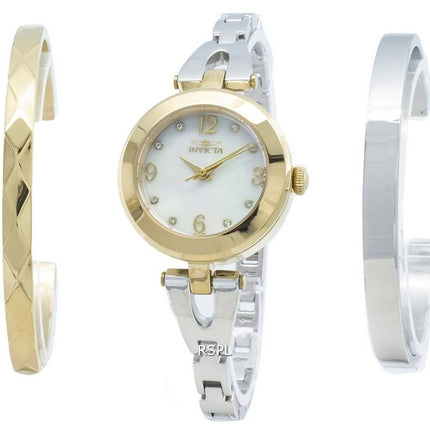 Invicta Angel 29335 Diamond Accents Quartz With Gift Set Women's Watch