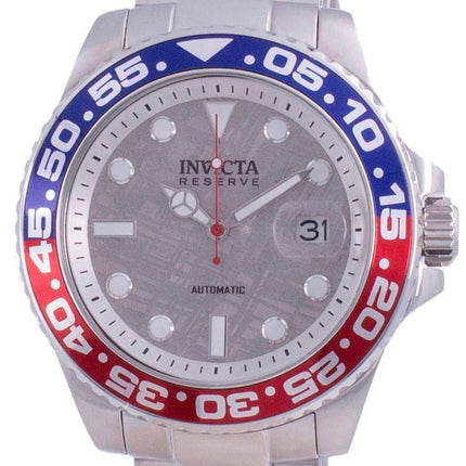Invicta Reserve Automatic Silver Dial 34199 100M Mens Watch