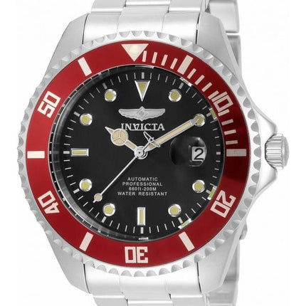 Invicta Pro Diver Professional Black Dial Automatic Diver's 35854 200M Men's Watch