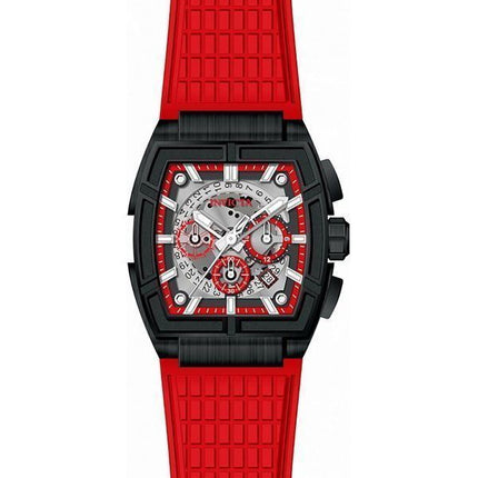 Invicta S1 Rally Gravity Defier Chronograph Multifunction Red Skeleton Dial Quartz 44887 100M Men's Watch