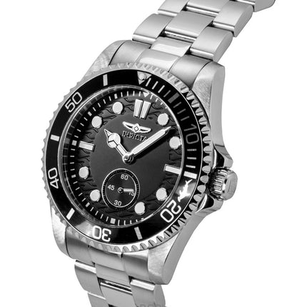 Invicta Pro Diver Stainless Steel Black Dial Quartz 49421 100M Men's Watch
