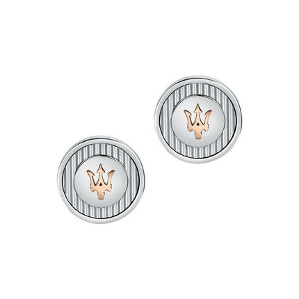 Maserati Jewels Stainless Steel Cufflinks JM121ATK14 For Men
