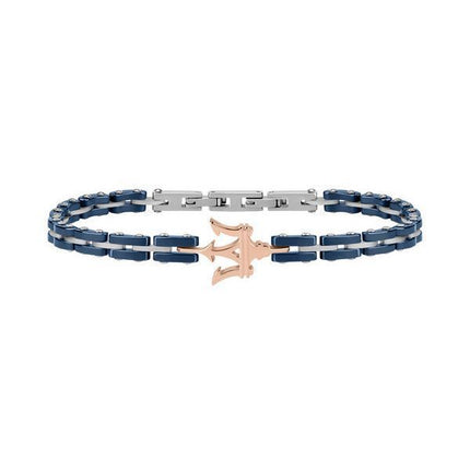 Maserati Jewels Stainless Steel And Ceramic Bracelet JM219AQH14 For Men