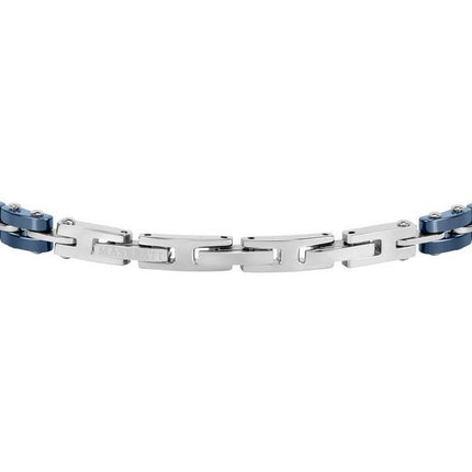 Maserati Jewels Stainless Steel And Ceramic Bracelet JM219AQH14 For Men
