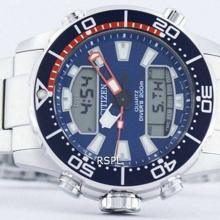Citizen Aqualand Promaster Diver's 200M Analog Digital JP1099-81L Men's Watch