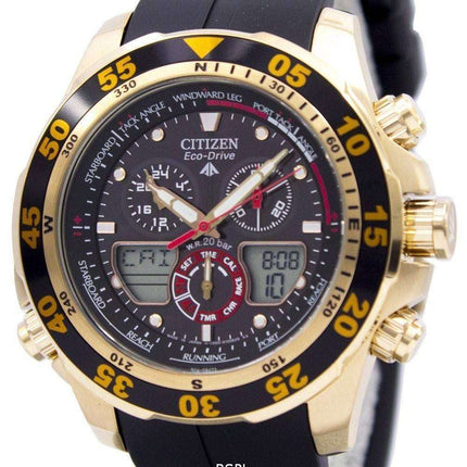 Citizen Eco-Drive Promaster Chronograph World Time JR4046-03E JR4046 Men's Watch