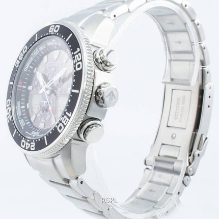 Citizen PROMASTER Marine Eco-Drive JR4060-88E Chronograph 200M Men's Watch