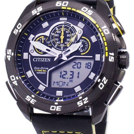 Citizen Promaster Eco-Drive Chronograph 200M Japan Made JW0127-04E Men's Watch