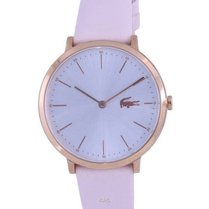 Lacoste Moon Rose Gold Tone Stainless Steel Silver Dial Quartz LA-2000948.G Womens Watch