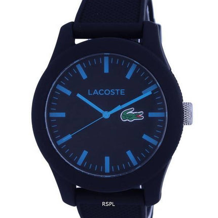 Lacoste Analog Silicon Black Dial Quartz LA-2010791.G Mens Watch