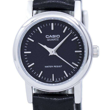 Casio Quartz Analog Black Dial LTP-1095E-1ADF LTP1095E-1ADF Women's Watch