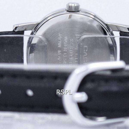 Casio Quartz Analog Black Dial LTP-1095E-1ADF LTP1095E-1ADF Women's Watch