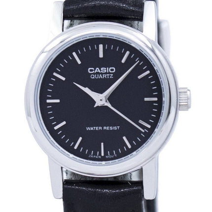 Casio Quartz Analog Black Dial LTP-1095E-1ADF LTP1095E-1ADF Women's Watch