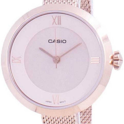 Casio Analog Pink Dial LTP-E154MPG-4A LTPE154MPG-4A Womens Watch
