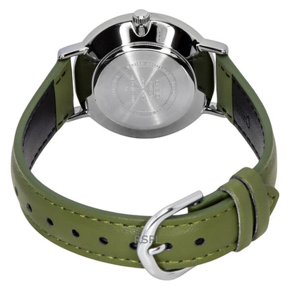 Casio Standard Analog Leather Strap Beige Dial Quartz LTP-VT03L-3B Women's Watch