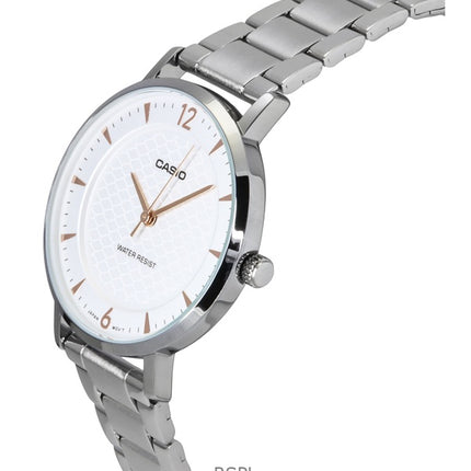 Casio Standard Analog Stainless Steel Cream Dial Quartz LTP-VT04D-7A Women's Watch