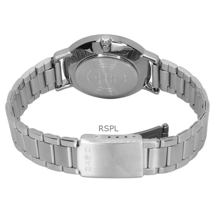 Casio Standard Analog Stainless Steel Cream Dial Quartz LTP-VT04D-7A Women's Watch