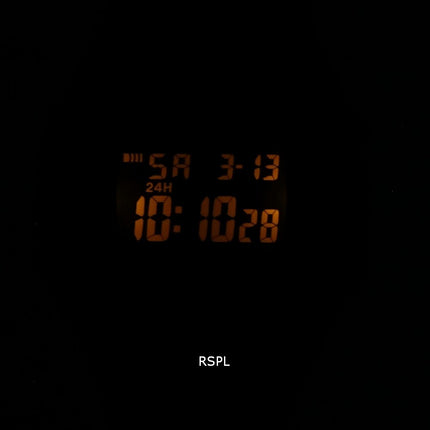 Casio Youth Resin Digital LW-204-1B LW204-1 Womens Watch