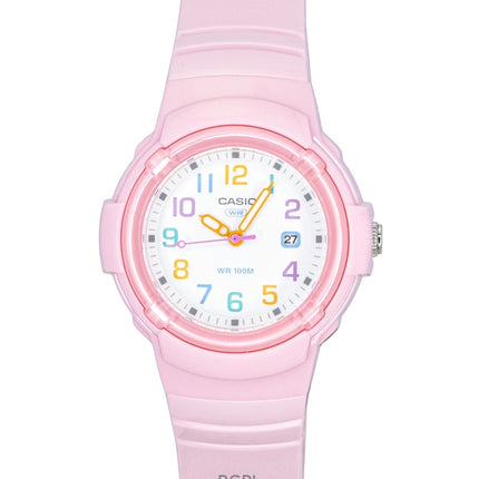 Casio Analog Bio-Based Resin Strap White Dial Quartz LX-800H-4AV 100M Women's Watch