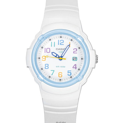 Casio Analog Bio-Based Resin Strap White Dial Quartz LX-800H-7A2V 100M Women's Watch