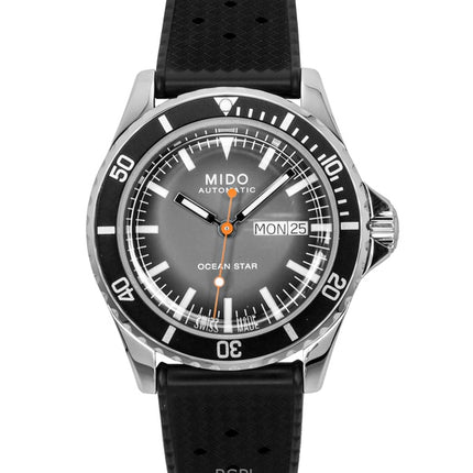 Mido Ocean Star Tribute Gradient Rubber Strap Grey Dial Automatic Diver's M026.830.17.081.00 200M Men's Watch