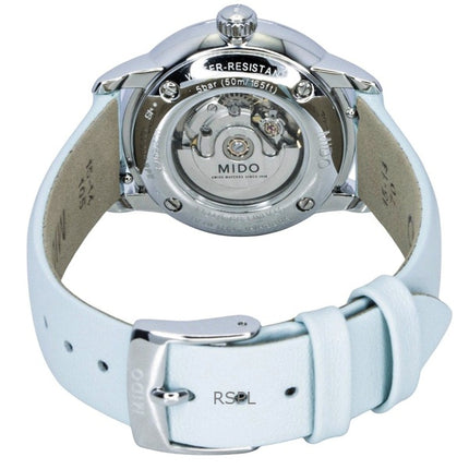 Mido Baroncelli Special Edition Diamond MOP Dial Automatic M037.207.16.106.00 Women's Watch With Extra Straps