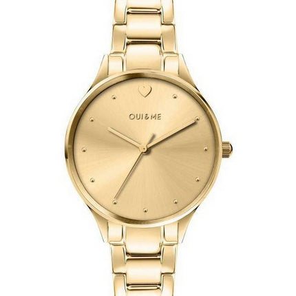 Oui & Me Petite Bichette Gold Tone Stainless Steel Quartz ME010215 Women's Watch