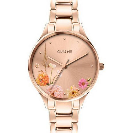 Oui & Me Petite Bichette Rose Gold Tone Stainless Steel Quartz ME010217 Women's Watch