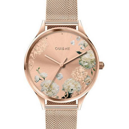 Oui & Me Bichette Rose Gold Tone Stainless Steel Quartz ME010252 Women's Watch