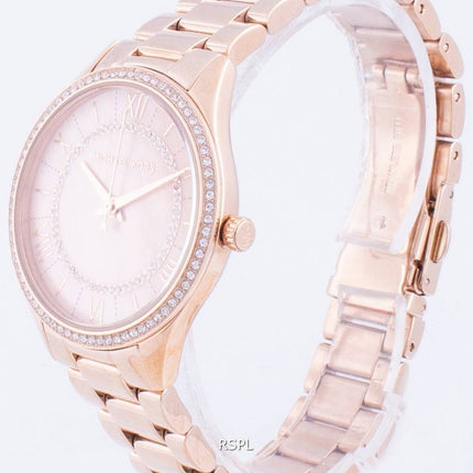 Michael Kors Lauryn MK4491 Quartz Diamond Accents With Gift Set Women's Watch