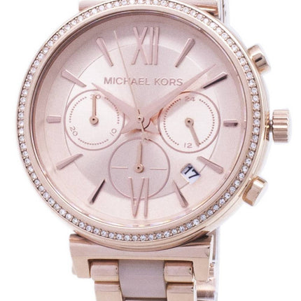 Michael Kors Sofie Chronograph Quartz Diamond Accent MK6560 Women's Watch