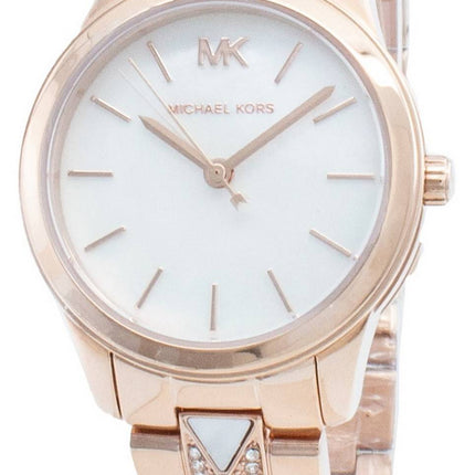 Michael Kors Runway MK6674 Diamond Accents Quartz Women's Watch
