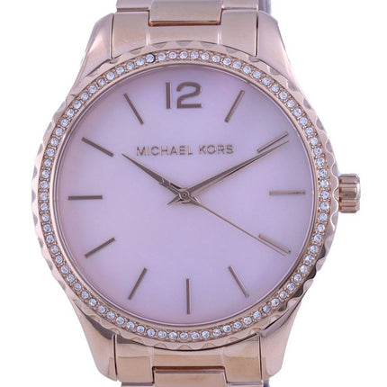 Michael Kors Layton Crystal Accents Quartz MK6848 Womens Watch