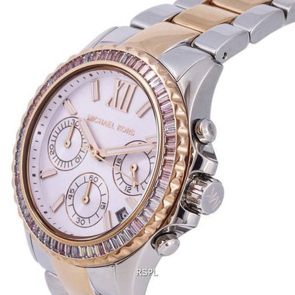 Michael Kors Everest Chronograph White Dial Quartz MK7214 Womens Watch