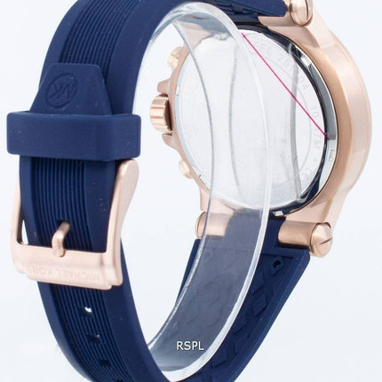Michael Kors Chronograph Dylan Navy Silicone Strap MK8295 Men's Watch