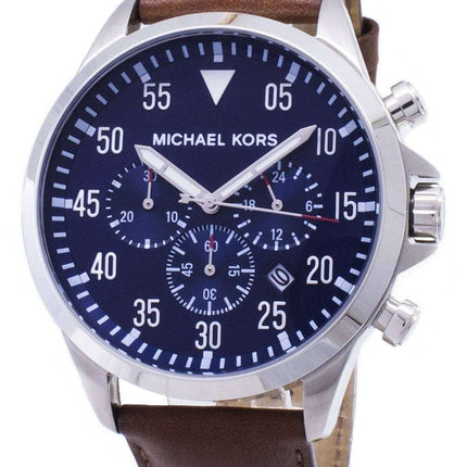 Michael Kors Gage Chronograph Blue Dial MK8362 Men's Watch